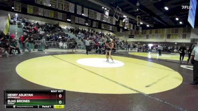 106 lbs Semifinal - Henry ASLIKYAN, Birmingham vs Elias Briones, Poway