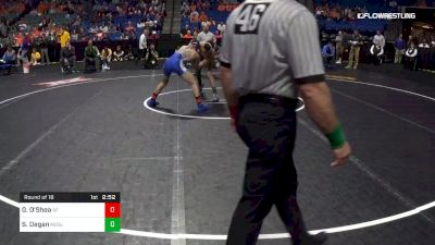 141 lbs Round Of 16 - Garrett O'Shea, Air Force vs Sawyer Degan, North Dakota State