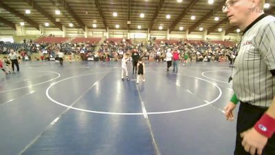 67 lbs Quarterfinal - Ty Spencer, Fremont Wrestling Club vs Zachary De Hoyos, Sons Of Atlas Wrestling Club