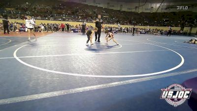 58 lbs Consi Of 8 #1 - Pike Sisco, Redskins Wrestling Club vs Gabriel Allen, Ponca City Wildcat Wrestling