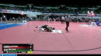 126 lbs Quarterfinals (8 Team) - Joseph Custodio, Kempsville vs Ryan Williams, Skyline