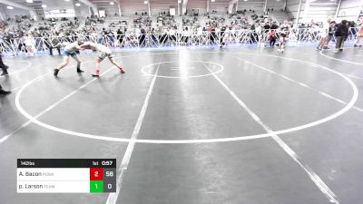 142 lbs Rr Rnd 1 - Asher Bacon, POWA vs Parker Larson, Team Alien UFO