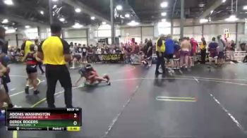 75 lbs Round 5 (6 Team) - Derek Rogers, Indiana Outlaws vs Adonis Washington, American Gladiators-Red