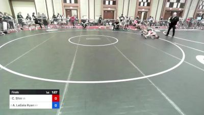 100 lbs Final - Carter Shin, Va vs Anthony LaGala Ryan, Ny