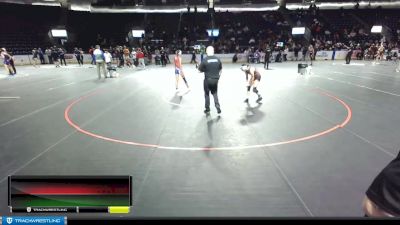 100 lbs Semifinal - Kyler Menza, Washington (Girls) vs Mia Zuniga, Toppenish (Girls)