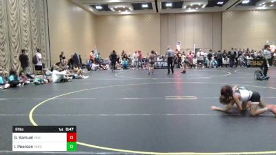 81 lbs Consolation - GeneGene Samuel, Pride WC vs Isaac Pearson, Predators WC