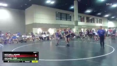 160 lbs Placement Matches (16 Team) - Mitchell Adams, Brawlers Elite vs Michael Cain, Indiana Smackdown Gold