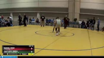 148 lbs Round 4 (6 Team) - Matthew Abreu, South Dade Gladiators vs Rafael Diniz, Cypress Bay