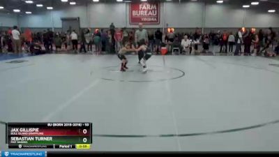 53 lbs Cons. Round 4 - Sebastian Turner, Mat Sharks vs Jax Gillispie, Bull Island Grappling