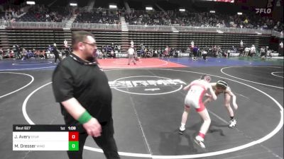 78 lbs Rr Rnd 4 - Jaxson Avery, Sturgis Youth WC vs Mason Dresser, Windy City WC