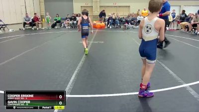 64 lbs Round 6 (8 Team) - Gavin Cooper, Contenders WA vs Cooper Erskine, Soddy Daisy WA