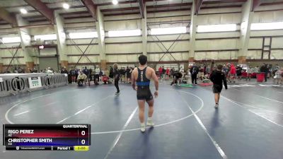 160 lbs Quarterfinal - Rigo Perez, AZ vs Christopher Smith, CO