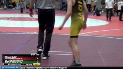 80 lbs Cons. Round 3 - Ethan Rupp, Gulf Coast Wrestling Club vs Granger Barrett, River Rats Wrestling Club