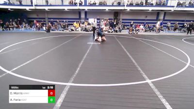 165 lbs Consi Of 32 #2 - Dakota Morris, Army Prep vs Aidan Faria, Kent State