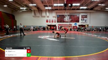 174 lbs Quarterfinal - William Ebert, Binghamton W.C. vs Rocco Contino, Virginia