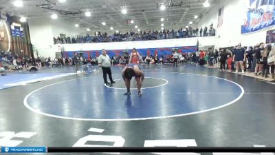 285 lbs Quarterfinal - A. J. Villasenor, Pocatello vs Gavin Walters, Sandpoint