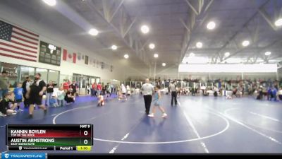 80 lbs Semifinal - Austin Armstrong, East Idaho Elite vs Kannin Boylen, Top Of The Rock