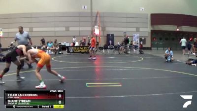 115 lbs Cons. Semi - Tyler Lachenberg, Steel Valley vs Shane Stream, American Gladiators