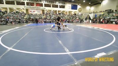 64 lbs Consi Of 8 #2 - Peyton Schiess, COWA vs Lyle Monteiro, Smashmouth