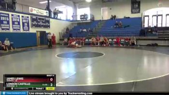 285 lbs Round 3 (4 Team) - London Castillo, Dubuque vs James Lewis, Wabash