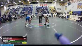 113 lbs Quarterfinals (8 Team) - Michael Carsten, Cypress Bay vs Luis Acevedo, South Dade