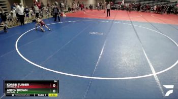 50 lbs Semis (4 Team) - Korbin Turner, Chatfield vs Anton Brown, Hastings