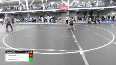 149 lbs Round Of 64 - David Loniewski, Davidson vs Luke Jacobs, UNATT - University Of Maryland