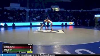 174 lbs Finals (2 Team) - Dustin Plott, Oklahoma State vs Sam Wolf, Air Force