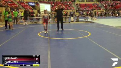 67 lbs Quarterfinal - Hayes Daniel, AR vs Max Blanton, NM