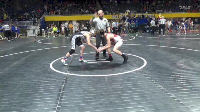 135 lbs Rd 2 - Consi Of 16 #1 - Dante Giadani, McGuffey vs Lucas Schoeneberger, Nazareth