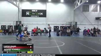 100 lbs Round 6 (8 Team) - Carter Kinard, Warhawks Red vs Anthony Scagnelli, Triumph