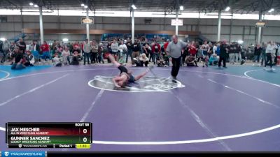 110 lbs Quarterfinal - Jax Mescher, All In Wrestling Academy vs Gunner Sanchez, Legacy Wrestling Acadamy