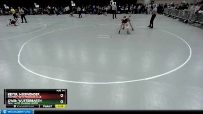 86 lbs Cons. Round 3 - Keynu Neiswender, Palmyra Youth Wrestling Club vs Owen Wusterbarth, Team Nazar Training Center