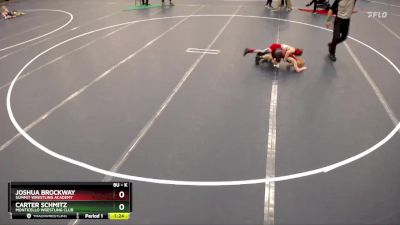 Semifinal - Carter Schmitz, Monticello Wrestling Club vs Joshua Brockway, Summit Wrestling Academy