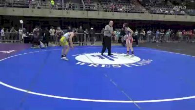 135 lbs Round Of 16 - Lacie Youngblood, Felton, PA vs Owen Breidegan, Fredericksburg, PA