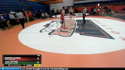 165 lbs Cons. Round 2 - Jack Patting, Augustana College vs Hunter Hughes, Cortland State