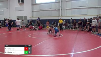 120 lbs Pools - Aiden Meeks, Jacket W.C. vs Cyrus Wheeler, 84 Athletes (VA)