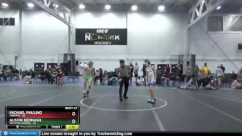 92 lbs Round 7 (8 Team) - Michael Paulino, Triumph vs Austin Bernash, Vougars Honors