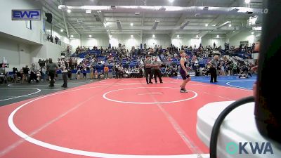 100 lbs Round Of 16 - Rocky Ford, Vian Wrestling Club vs Zachery Wise Jr, Okmulgee