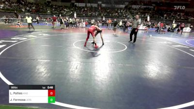 98 lbs Round Of 32 - Landon Pallies, Kingsway vs Joseph Formosa, Jersey 74