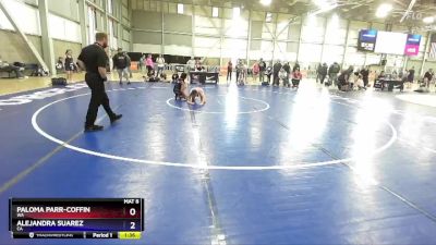 97 lbs Champ. Round 1 - Paloma Parr-Coffin, WA vs Alejandra Suarez, CA