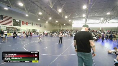 80 lbs 3rd Place Match - Jace Brackett, Badlands Elite vs Royce Hernandez, Westlake