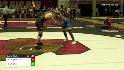 184 lbs Quarterfinal - Brad Laughlin, Army vs Charles Small, Hofstra