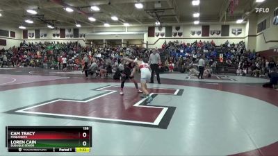 138 lbs Cons. Round 3 - Cam Tracy, Maquoketa vs Loren Cain, Dubuque Senior