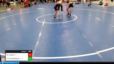 136-149 lbs Cons. Round 2 - Brogan Hendricksen, Broken Bow Wrestling Club vs Sam Lungrin, FoxFit Wrestling