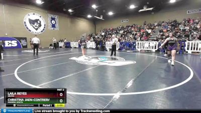 143 lbs Semifinal - Laila Reyes, Selma vs Christina Jaen-Contreras, Madera South