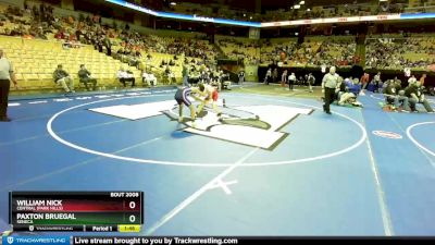 106 Class 2 lbs Champ. Round 1 - William Nick, Central (Park Hills) vs Paxton Bruegal, Seneca