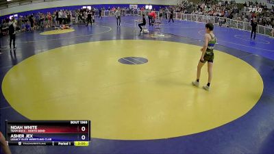 87 lbs Round 5 - Noah White, Team Bucs - North Bend vs Asher Jex, Legacy Elite Wrestling Club