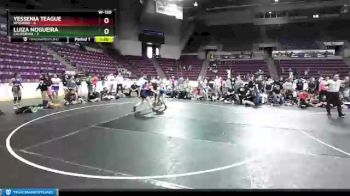 W-130 lbs Quarterfinals (8 Team) - Luiza Nogueira, California vs Yessenia Teague, Wyoming
