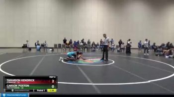 123 lbs Semis & 3rd Wb (16 Team) - Carson Poston, The Outsiders vs Tamarion Kendrick, CFWAXLHP